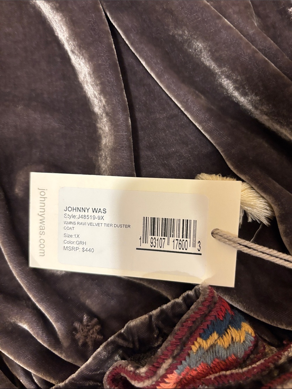 Johnny Was Kimono Jacket - Picture 10 of 11